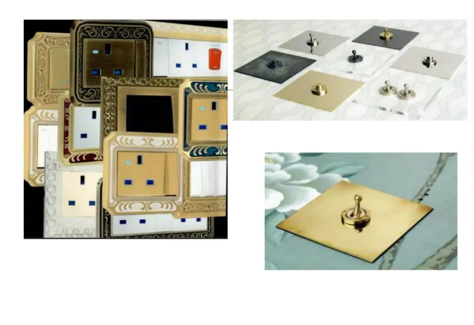 Ornate Switch & Socket Plates