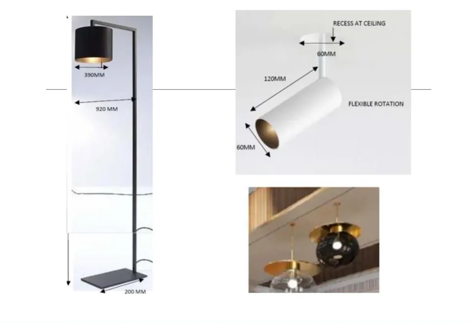 Drum Shade Floor Lamp
