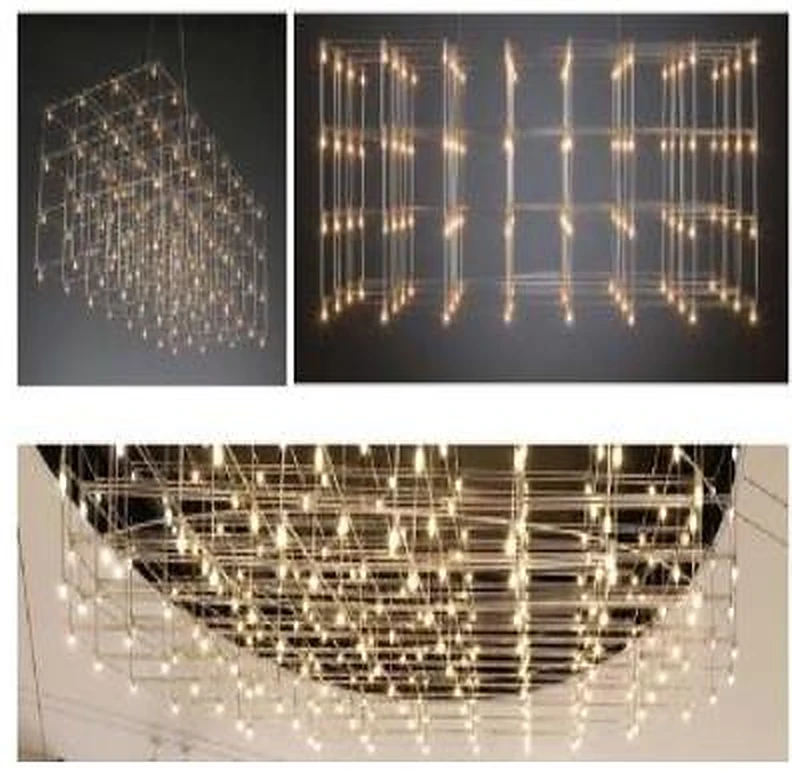 Grid Pendant Light